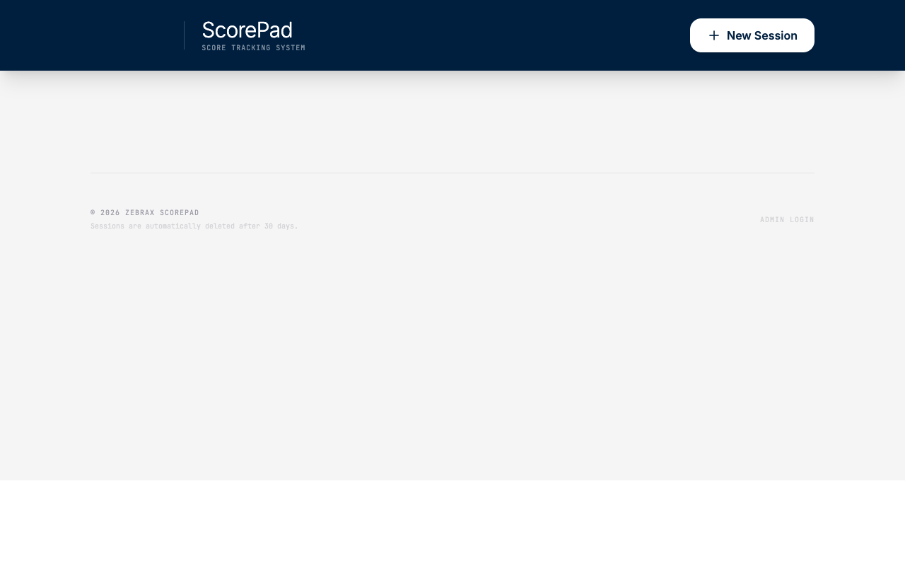 ScorePad screenshot